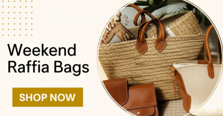 Weekend Raffia Bags
