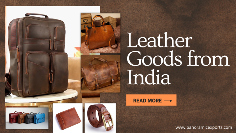 Leather Goods from India