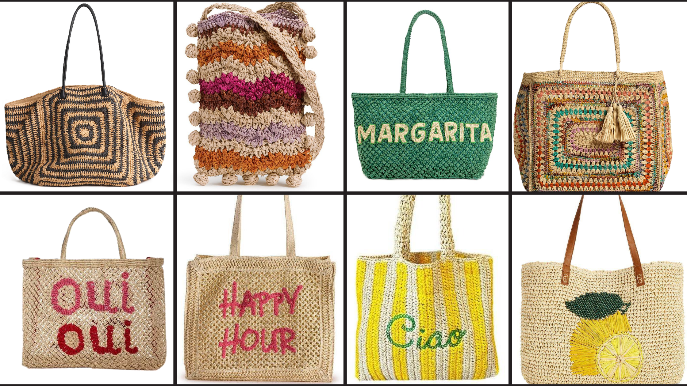 Raffia Bags Exports from India