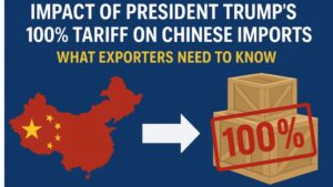 Trump 100% tariff Chinese imports